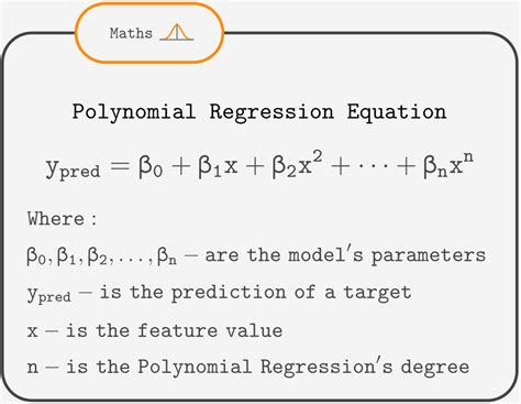 Polynomial Regression Formula