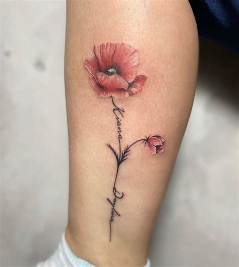 Poppy Tattoo Designs