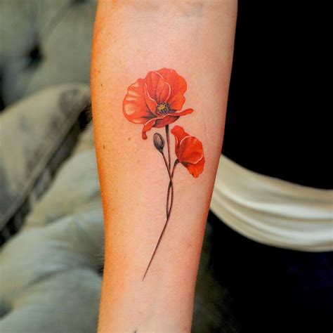 Poppy Tattoo Designs