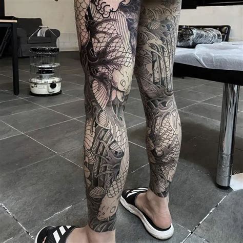 Popular Leg Sleeve Tattoo Ideas