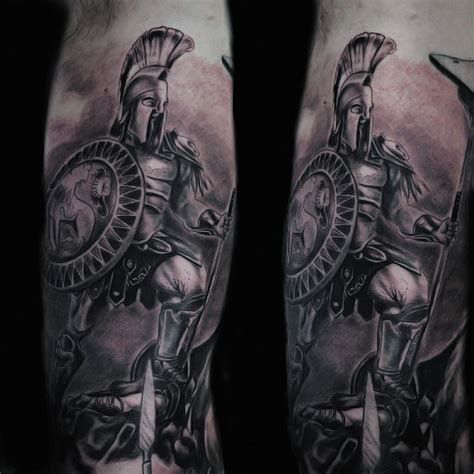 Popular Spartan Tattoo