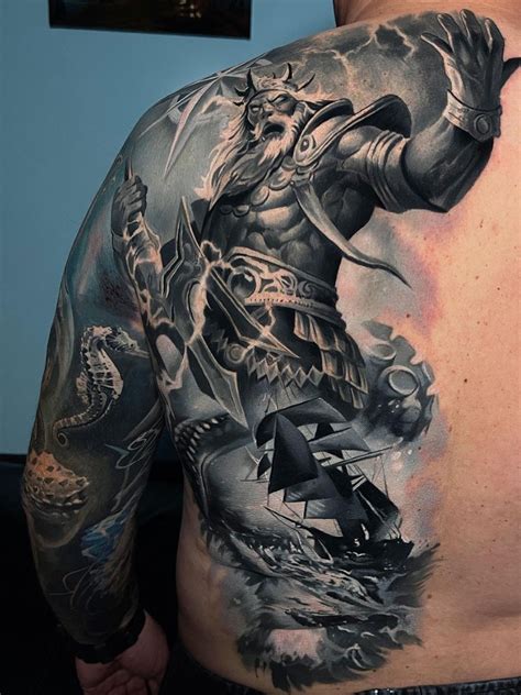 Poseidon Tattoo Images