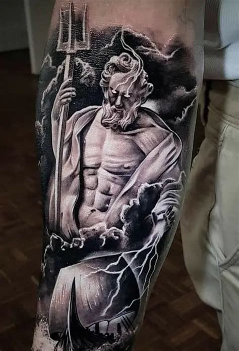 Poseidon Tattoo Symbolism