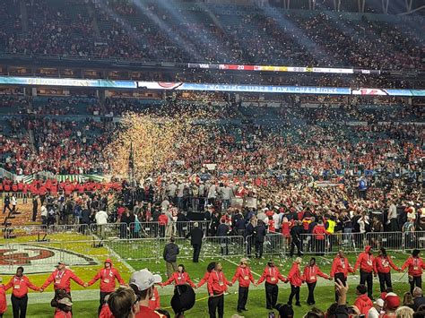 Celebrating after the Army Navy Game