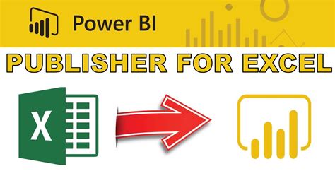 Power BI Publisher for Excel Method