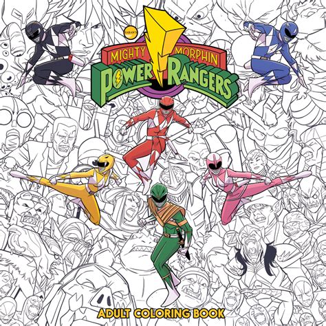 Power Rangers Coloring Pages For Adults