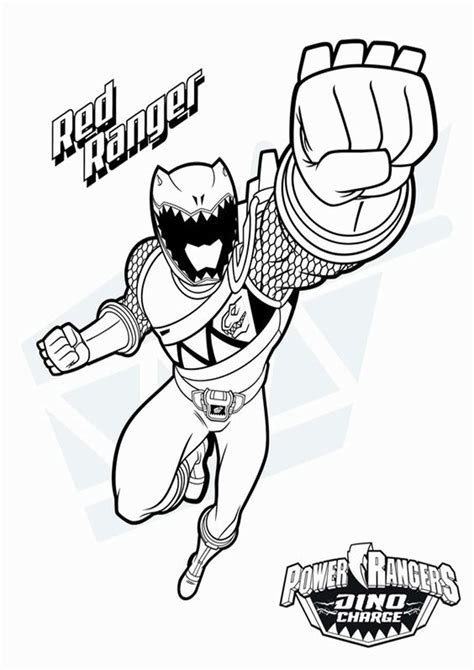 Power Rangers Coloring Pages To Color