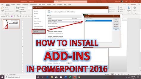 PowerPoint Add-ins