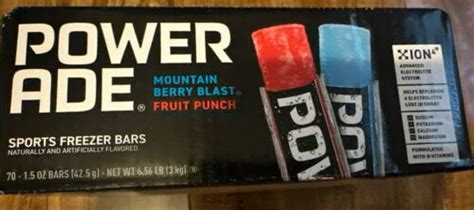 Powerade Pops Frozen Treats