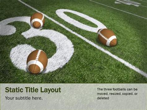 Powerpoint Football Field Template