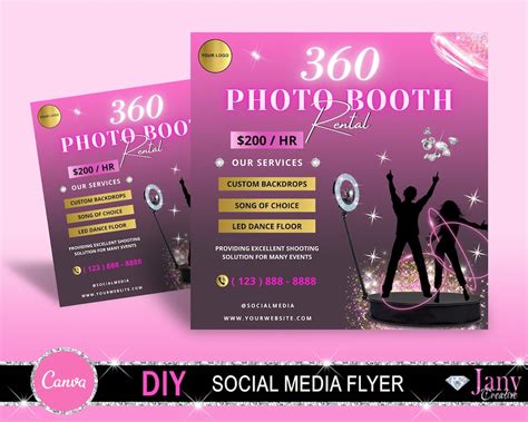 Pre-Made 360 Photo Booth Templates