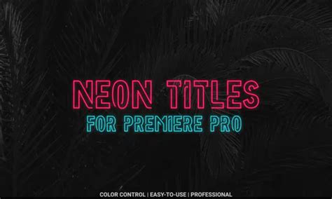 Premiere Pro Text Template 1