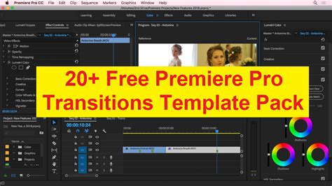 Premiere Pro Transition Templates Gallery Image 2