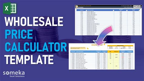 Price Calculator Excel Template 5