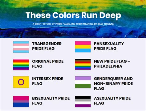 Pride Flag Colors