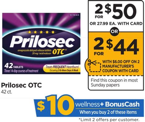 Prilosec Coupons Printable