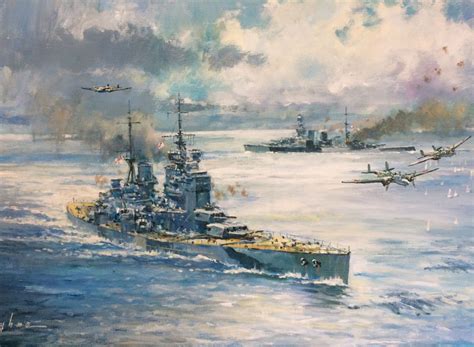 Prince of Wales Battleship Sinking