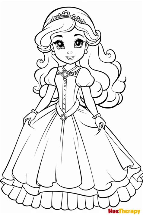 Princess Coloring Sheets for Kids