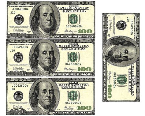 A DIY tutorial for a printable $100 bill