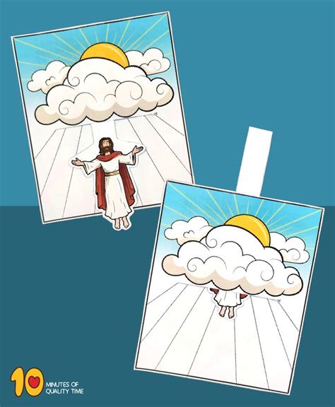 Printable Ascension Craft For Kids