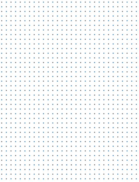 Printable Dot Grid Paper for Artists