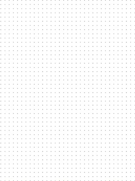 Printable Dot Grid Paper for Inspiration