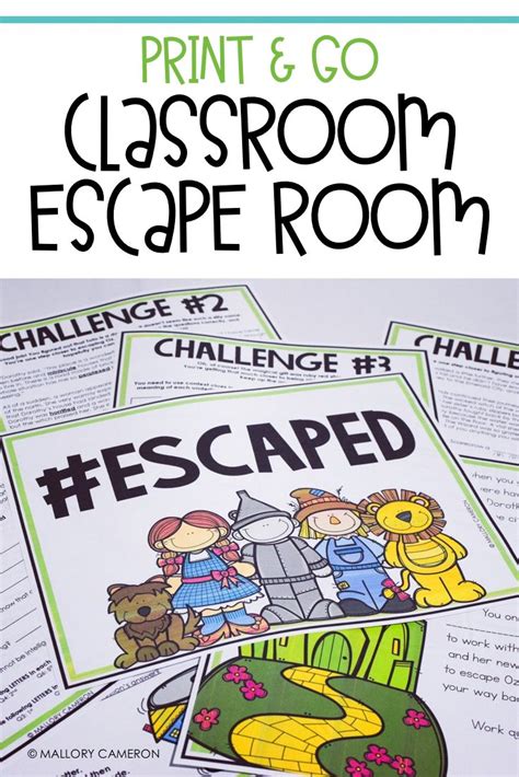 Printable Escape Room for Kids Benefits