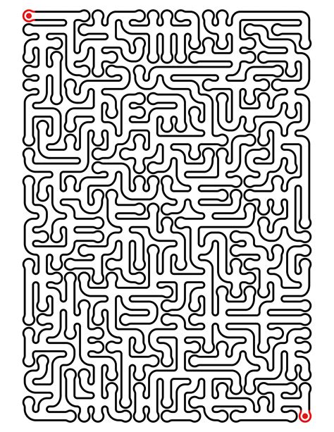 Printable Maze