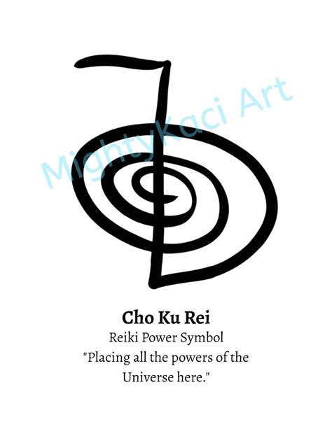 Printable Reiki Symbol Templates