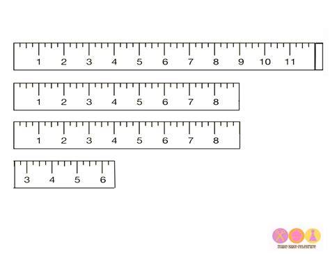 Printable Ruler Template For Kids