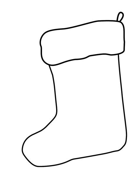 Printable Stocking Template