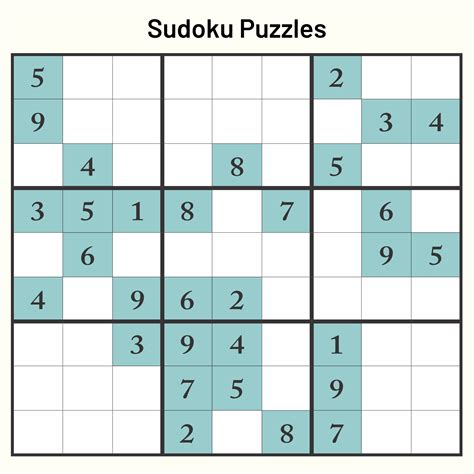 Printable Sudoku Puzzle for Experts