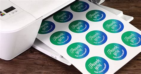 Printing on Sticker Paper Tips