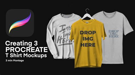 Procreate T-Shirt Design Templates Examples