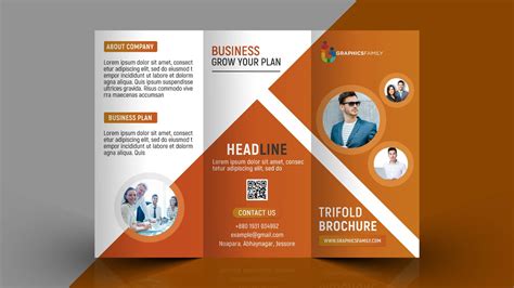 Professional Trifold Brochure Template