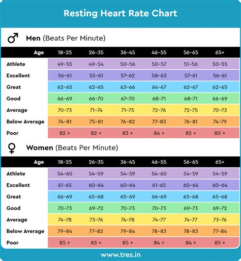 Pulse Rate Chart