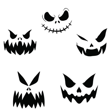 Pumpkin Carving Templates 1