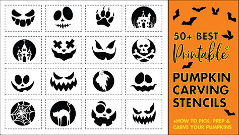 Pumpkin Carving Templates 3