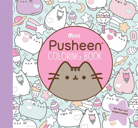 Pusheen coloring books