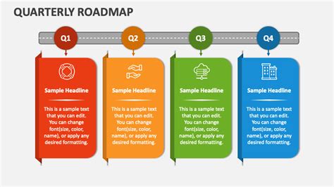 Quarterly Roadmap Template Slide 5