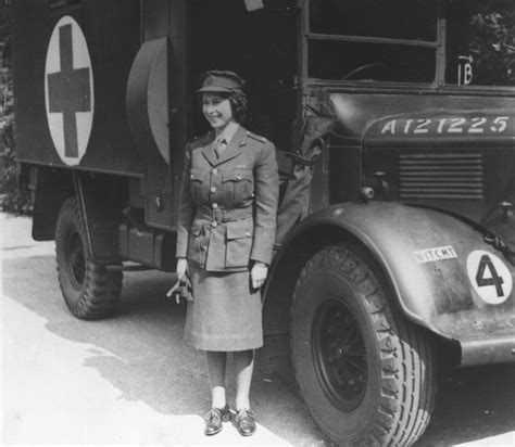 Queen Elizabeth II during WWII