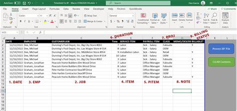 QuickBooks IIF File Templates Example 6