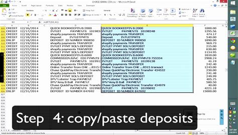 QuickBooks Online Journal Entry Import Template