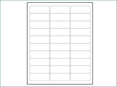 Quill Laser Labels Template Format