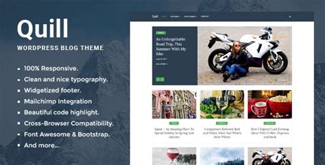 Quill Website Template