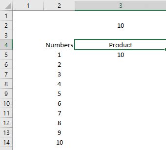 R1C1 Practical Example