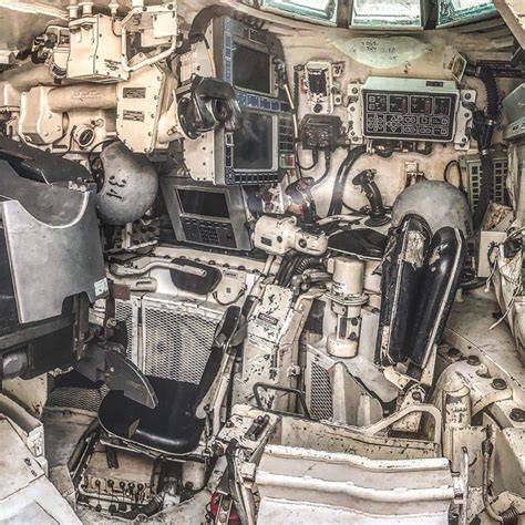 Detailed Interior of RC Abrams Tank