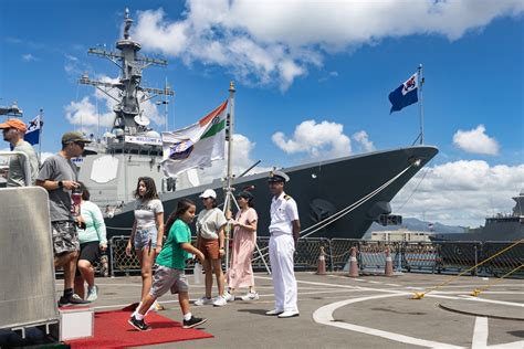 RIMPAC 2024 Open Ship Day: HMAS Hobart (DDG 39) Crew