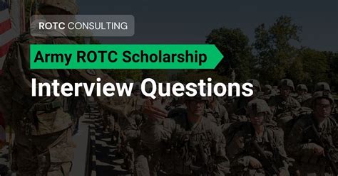 ROTC Scholarship Interview Tips