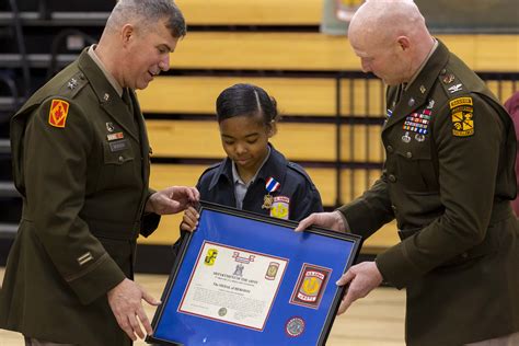 ROTC Cadets Receiving Awards